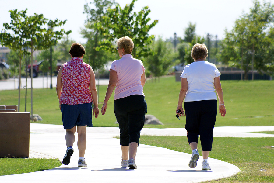 Starting a walking club is one way to build new friendships at Hillside Woods I & II independent living community in Delafield, WI.