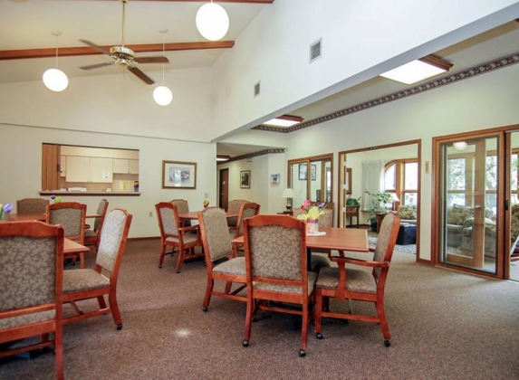 Pheasant Branch Senior Apartments in Middleton, WI has a multi-purpose community room free for residents to use. 